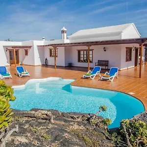 Casa Lola Lanzarote Piscina Climatizada Y Wifi Free Villa San Bartolome (Las Palmas)